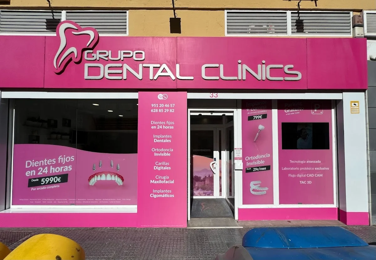 Clínica Dental Grupo Dental Clinics Málaga Centro